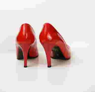 Pantofi Dama Stiletto Rosu Lac Gizell-1