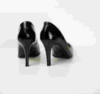 Pantofi Dama Stiletto Negru Lac Gizell-1
