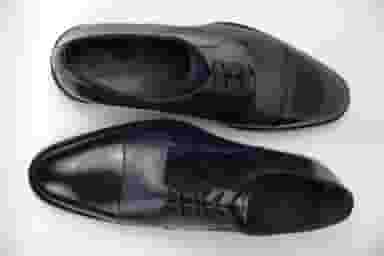Pantofi piele de vitel Barbati Bleumarin Matteo Giuliani-4
