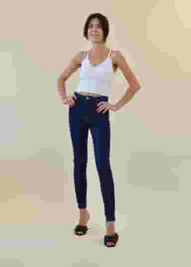Blugi Dama Bleumarin Gizell-0