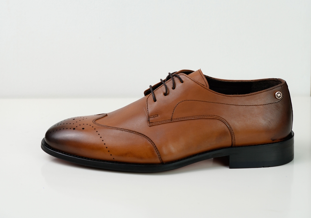 Pantofi Barbati Eleganti Coniac Matteo Giuliani-1