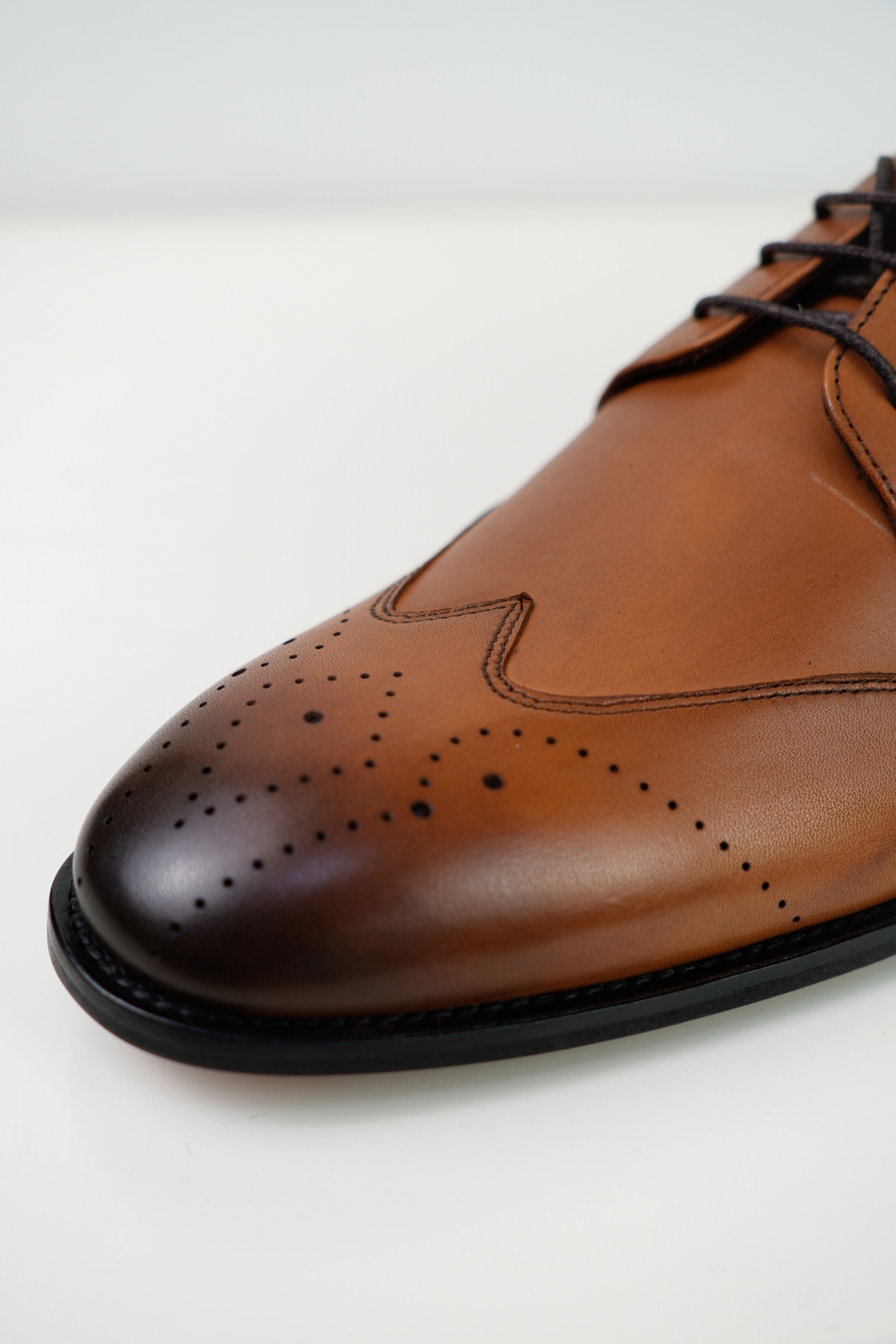 Pantofi Barbati Eleganti Coniac Matteo Giuliani-4