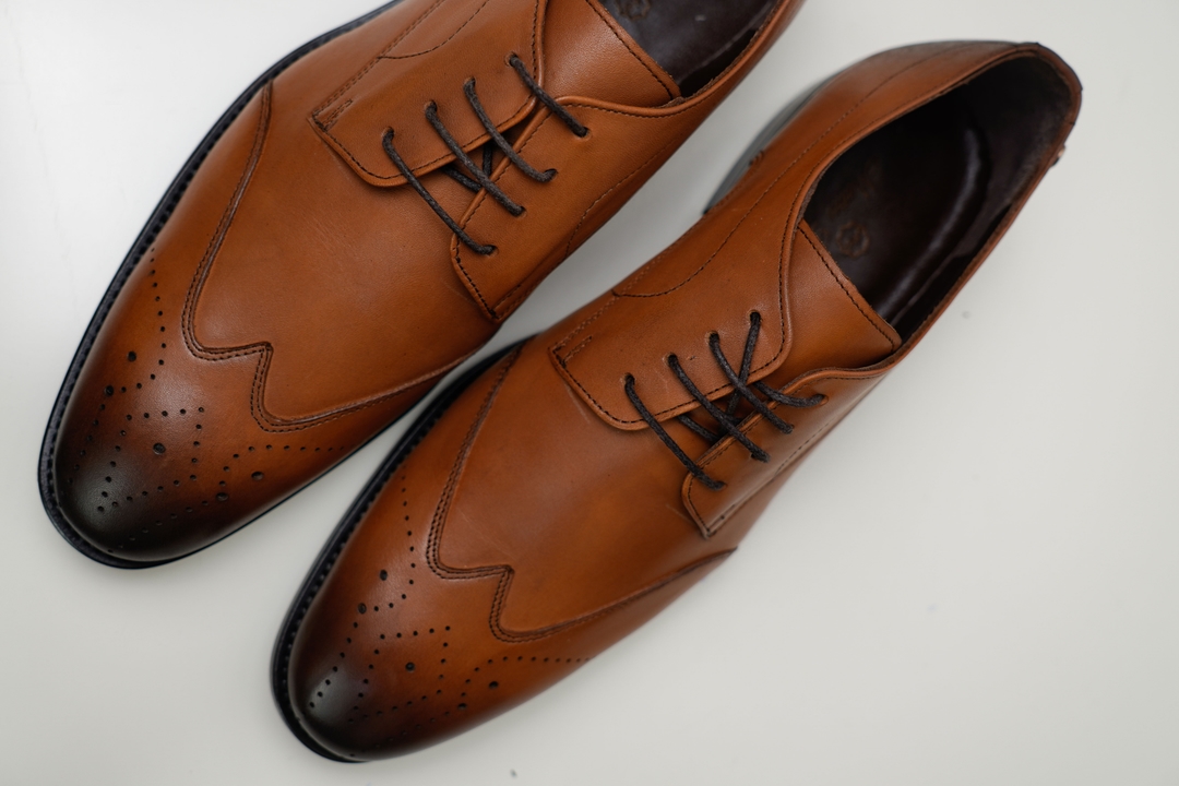 Pantofi Barbati Eleganti Coniac Matteo Giuliani-2