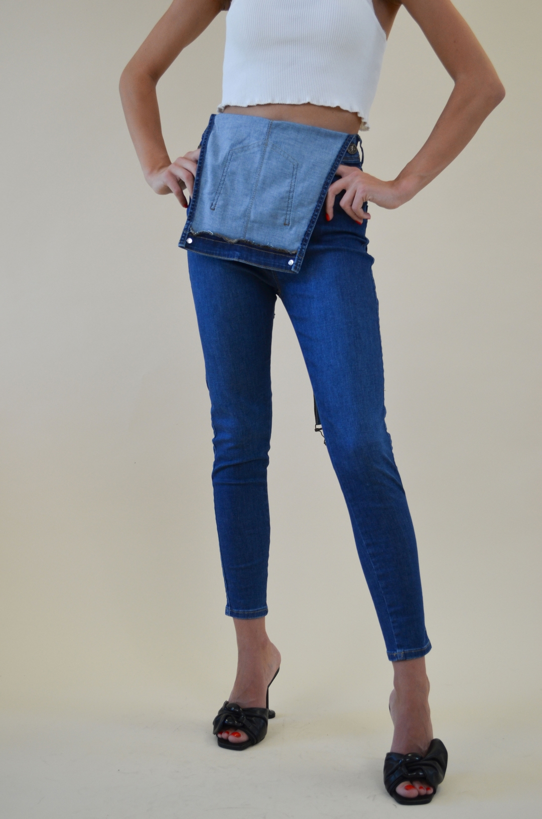 Salopeta Slim Fit Gizell-6