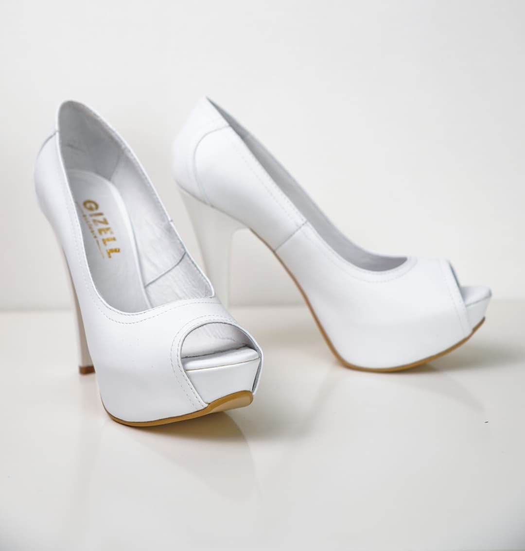 Gizell - Pantofi Dama cu Platforma Decupat