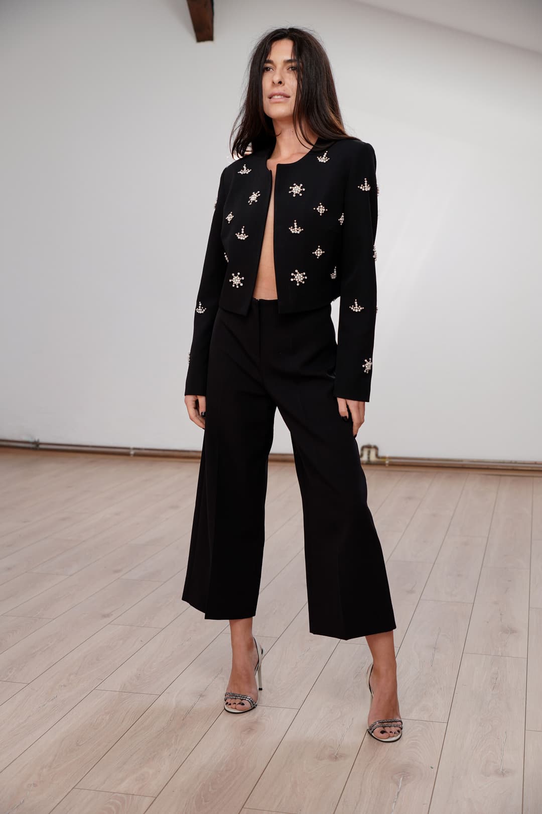 Gizell - Costum Dama Negru 2 Piese Gizell