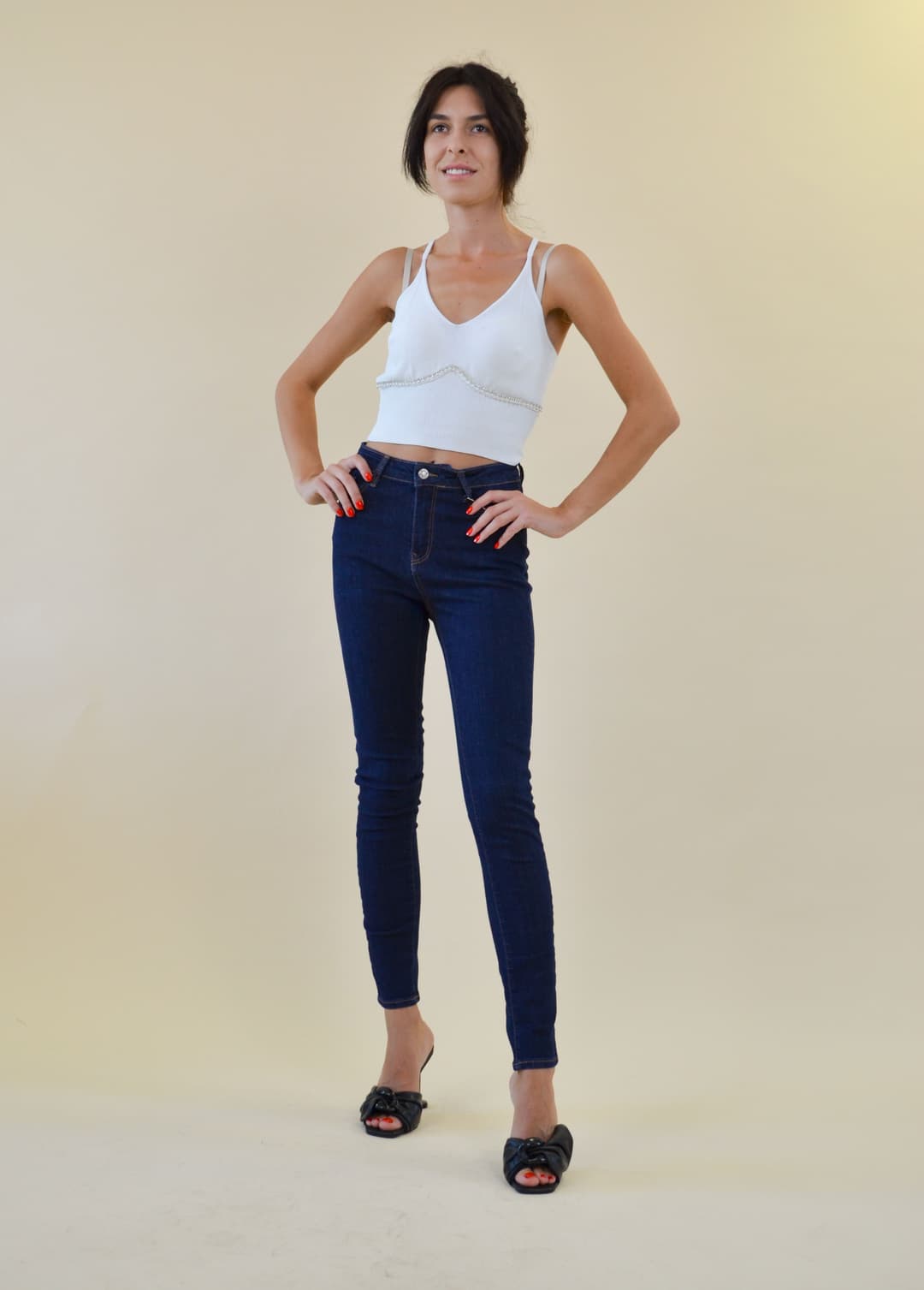 Gizell - Blugi Dama Bleumarin Gizell