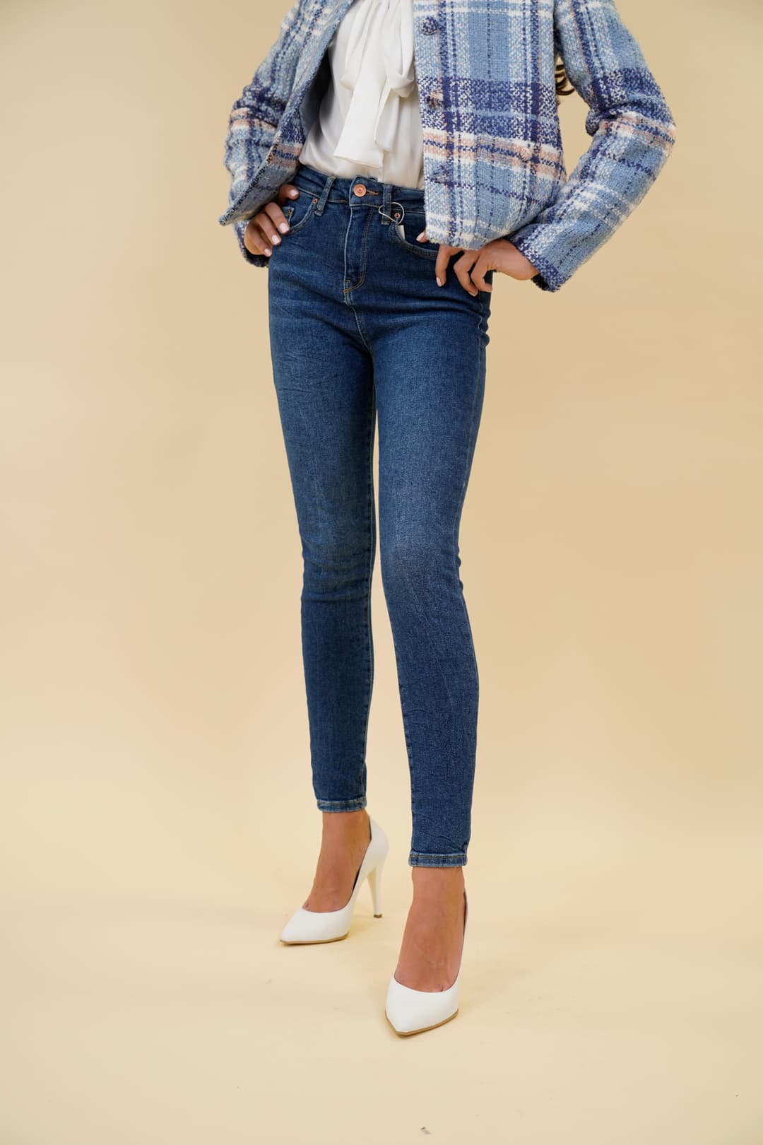Gizell - Blugi Dama Slim Fit Gizell