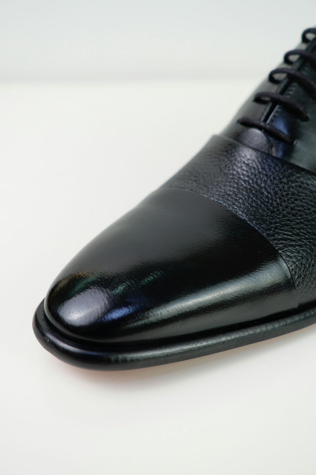 Pantofi Barbati Eleganti Negru Matteo Giuliani cu piele de vitel-4