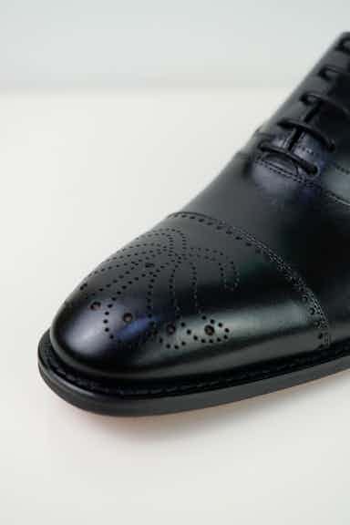 Pantofi Barbati Negru insertii Matteo Giuliani-4