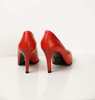 Pantofi Dama Stiletto Rosu Gizell-1