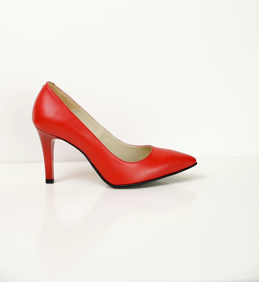 Pantofi Dama Stiletto Rosu Gizell-2